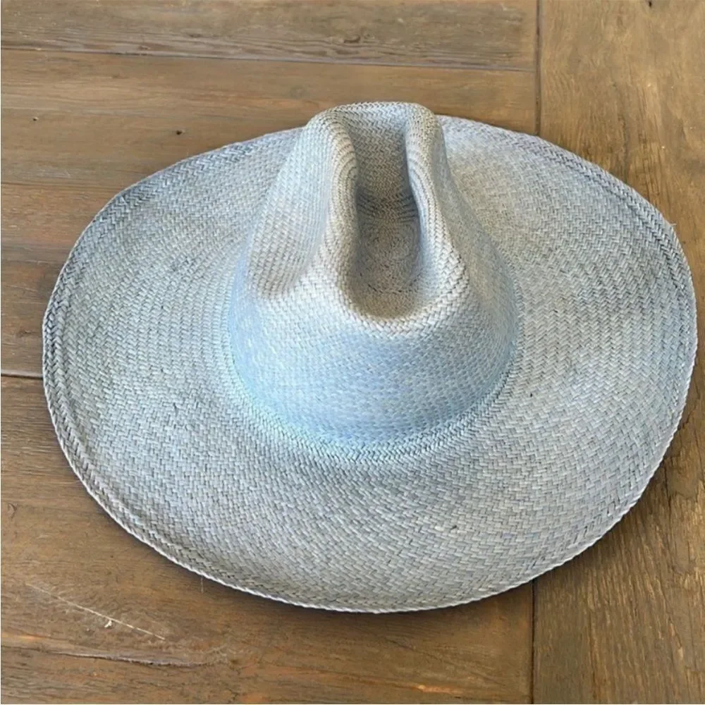 New Anthropologie x Van Palma Luke Rancher Hat L Blue